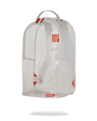 Clear Embossed Sharks In Paris Dlxsv Backpack