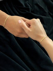 Pulsera Bismarck en Oro laminado 18k