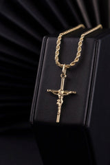 Cadena Lazo en Oro laminado 18k Para Caballero