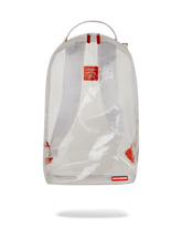 Clear Embossed Sharks In Paris Dlxsv Backpack