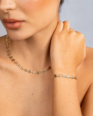 Cadena Bliss en Oro Laminado 18k Para Dama