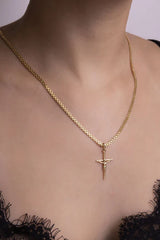 Cadena Bismarck en Oro Laminado 18k Para Dama