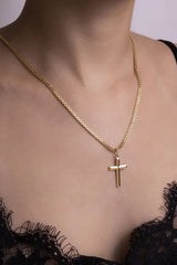 Cadena Bismarck en Oro Laminado 18k Para Dama