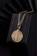 Cadena Eslabón Plano en Oro laminado 18k Para Caballero