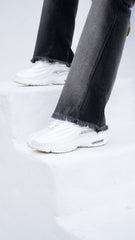 Pantalón Flare Washed Denin