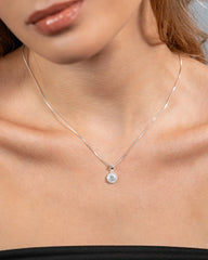 Cadena Halo en Plata 925 Para Dama