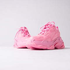 Balenciaga Triple S Clear Sole Sneaker – Full Pink