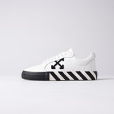 Off-White Vulcanized Low Leather Sneakers – White/Black/Orange