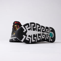 Versace Trigreca Barocco Print – Black/Yellow/Red