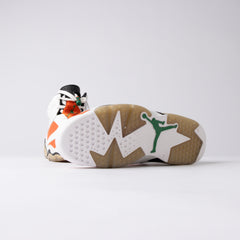 Air Jordan 6 Retro Gatorade Like Mike White (Par de Exhibición)