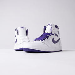 Air Jordan 1 Retro High Court Purple (Talla de mujer)