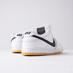 Nike SB Dunk Low White and Gum Light Brown