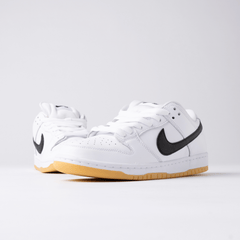 Nike SB Dunk Low White and Gum Light Brown