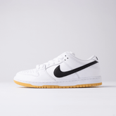 Nike SB Dunk Low White and Gum Light Brown