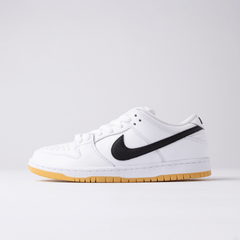 Nike SB Dunk Low White and Gum Light Brown