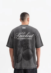 Camiseta Knockout Black Gloves