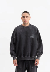 Knockout Black Crewneck