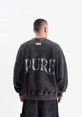 Knockout Black Crewneck