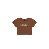 Knockout Brown Baby Tee