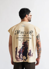 Camiseta Monclair Cream Tank