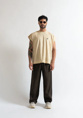 Camiseta Monclair Cream Tank