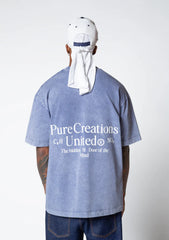 Camiseta Dopamine Blue Keyhole