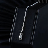 Pulsera Cola de Ratón en Plata 925