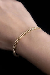 Pulsera M60 en Oro laminado 18k