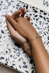 Pulsera Unity en Oro laminado 18k