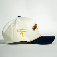 Baseball Cap White And Blue