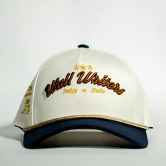Baseball Cap White And Blue