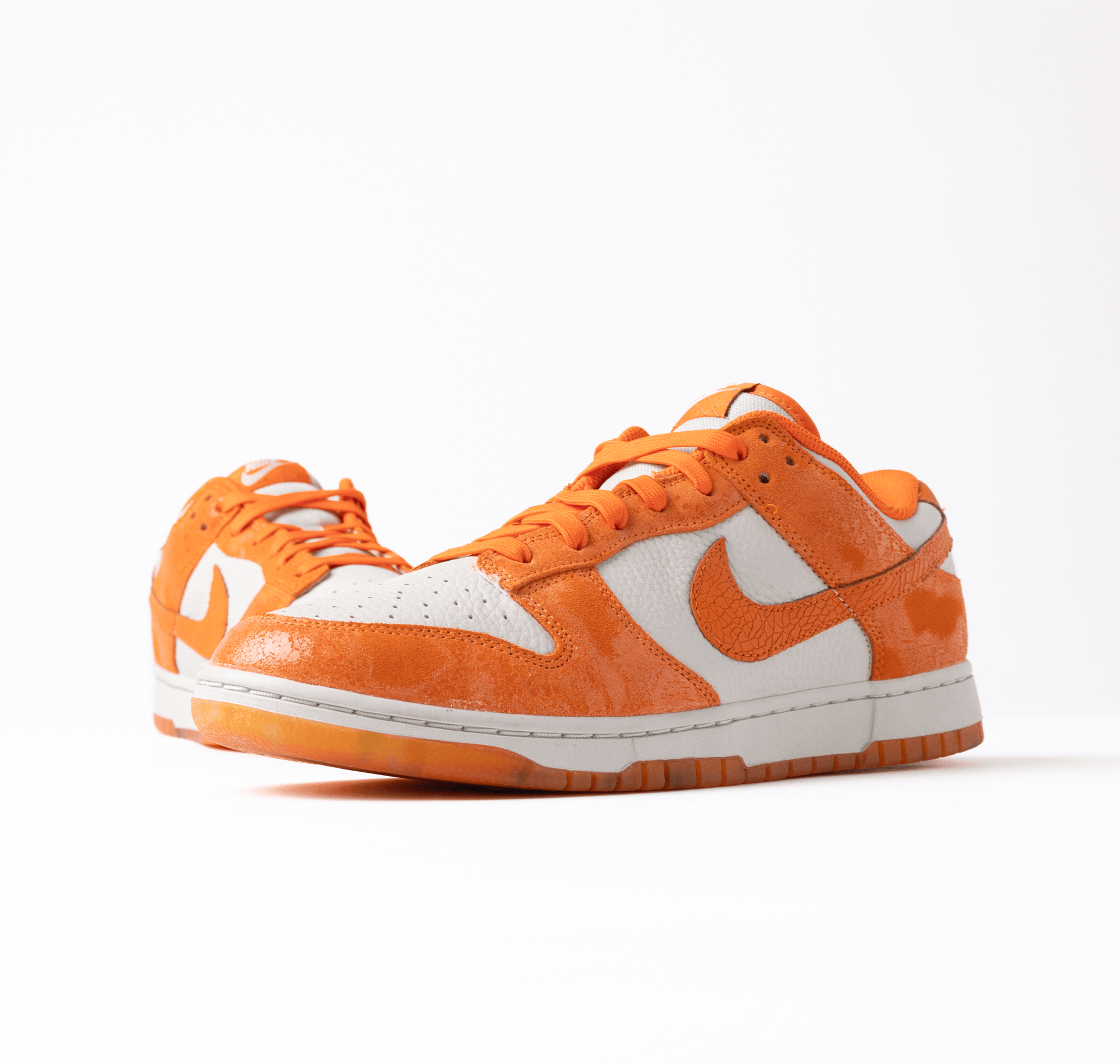 Nike Dunk Low Cracked Orange (Talla de mujer)