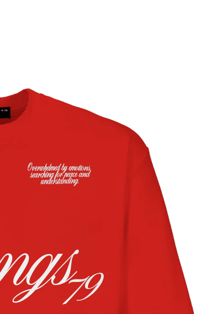 Camiseta Red Feelings