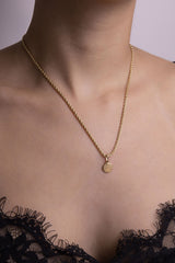 Cadena Lazo en Oro laminado 18k Para Dama