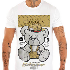 George V White gucci Style