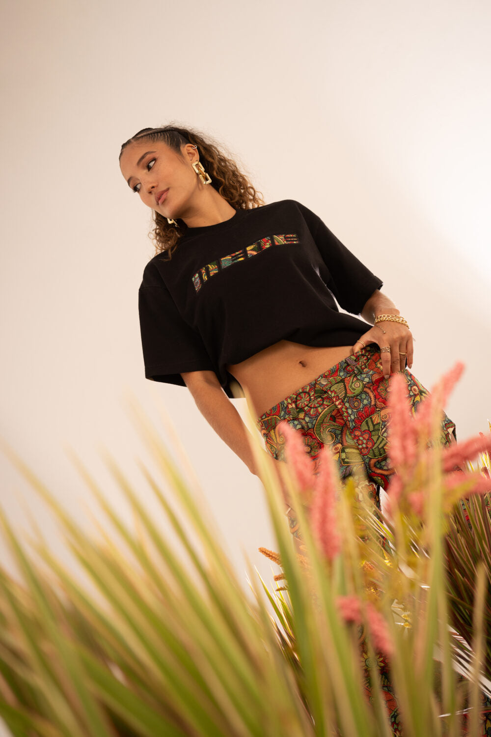 Pantalón Floral