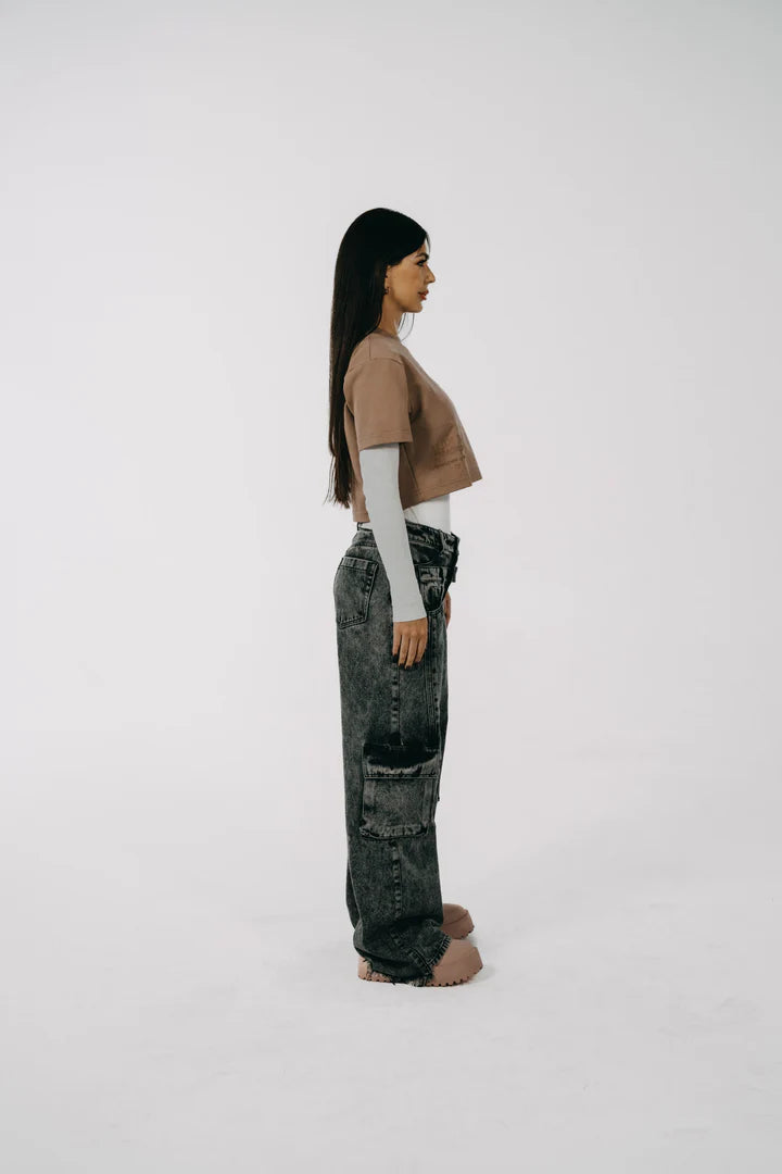 Pantalón Grey Washed W Jeans