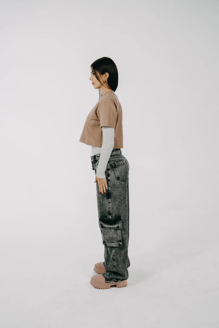 Pantalón Grey Washed W Jeans