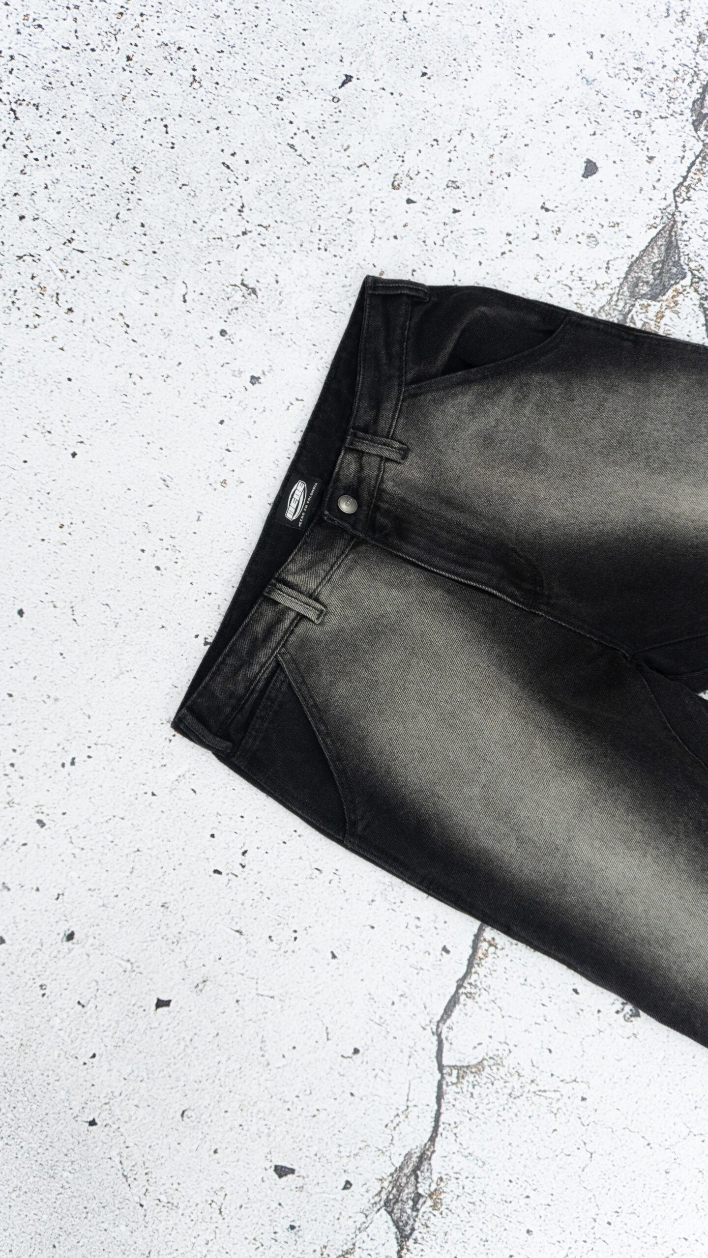 Pantalón Flare Washed Denin