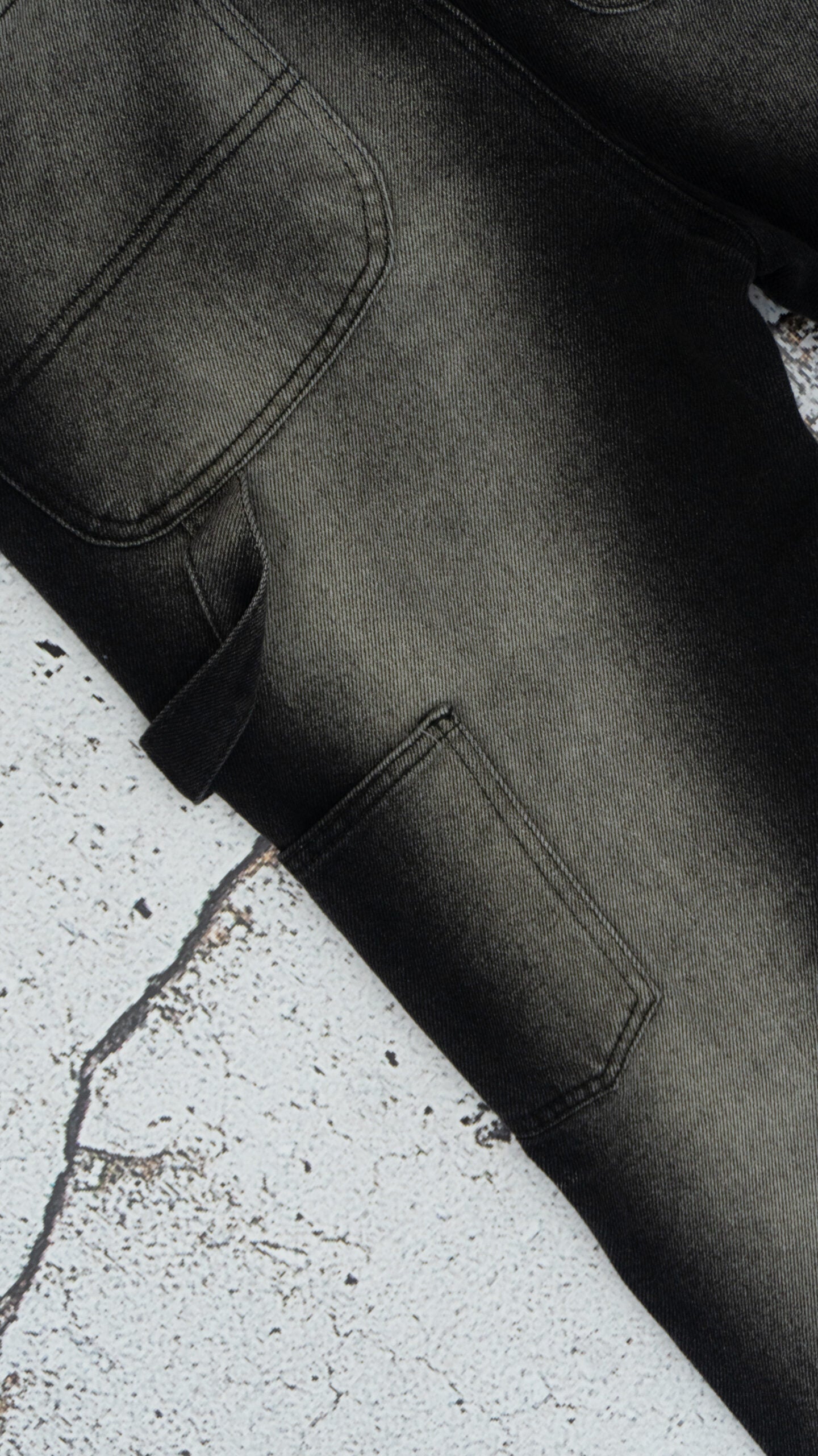 Pantalón Flare Washed Denin