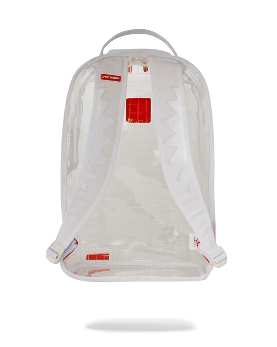 Clear Embossed Sharks In Paris Dlxsv Backpack