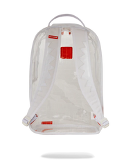 Clear Embossed Sharks In Paris Dlxsv Backpack