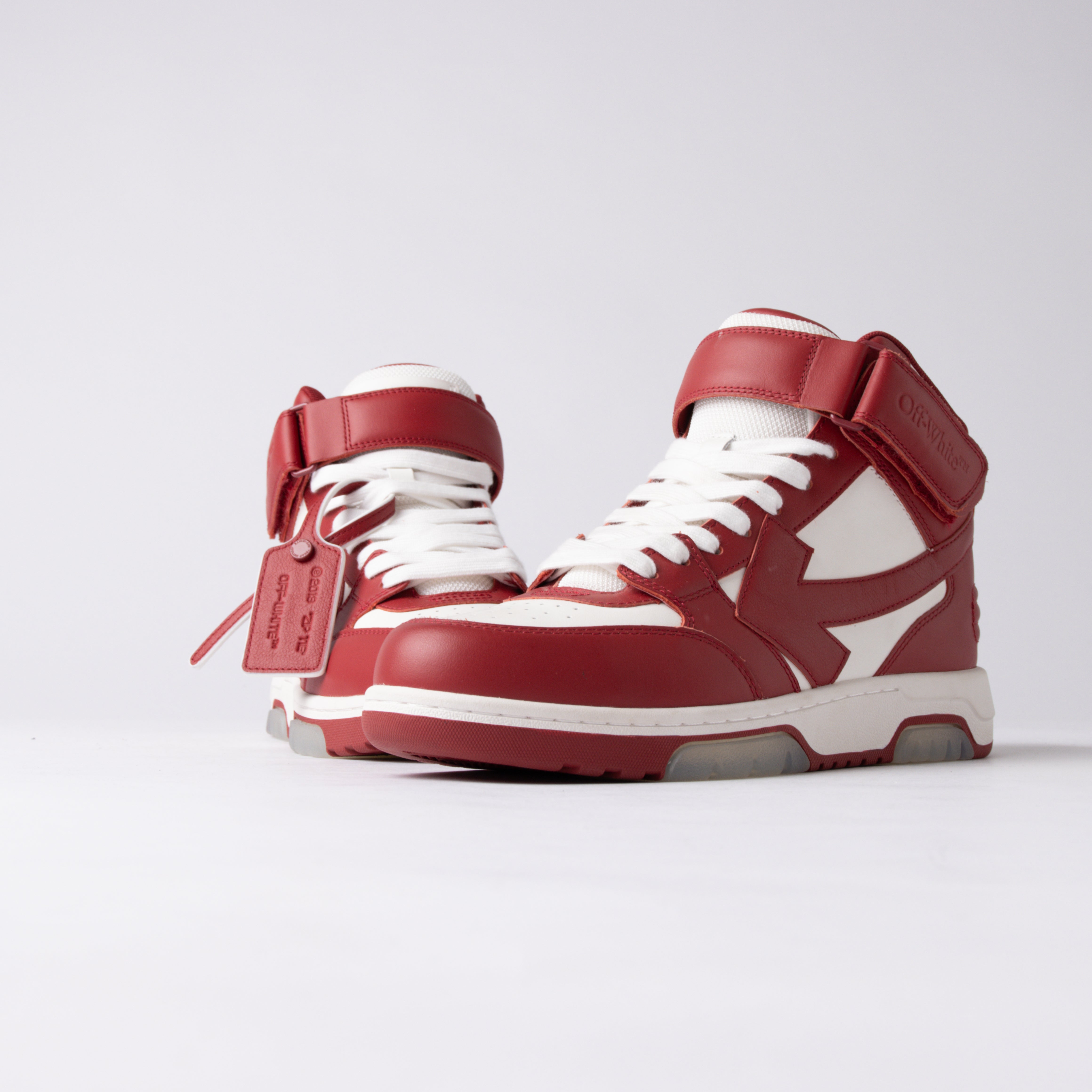 Off-White Out Of Office “OOO” Mid – Red/White