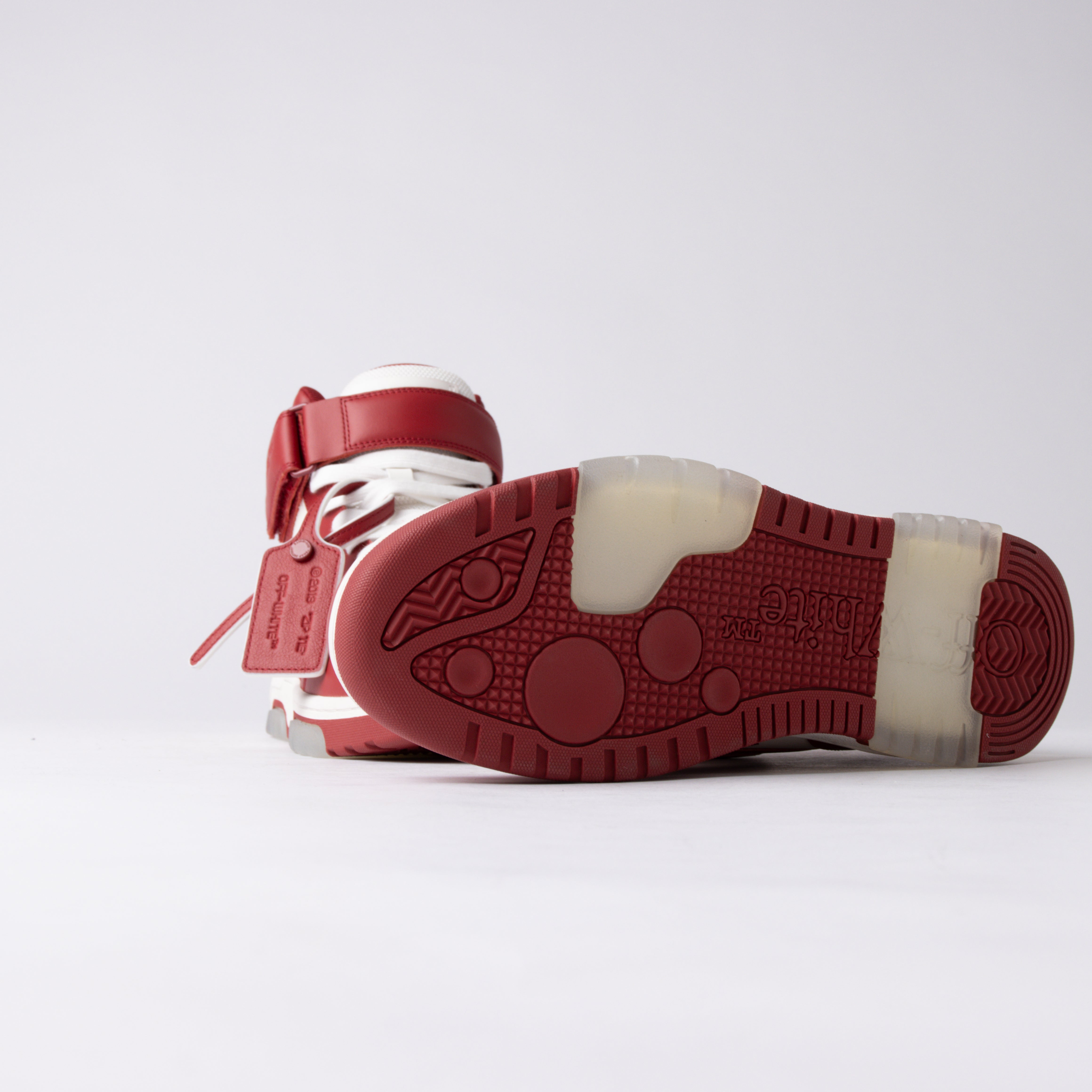Off-White Out Of Office “OOO” Mid – Red/White