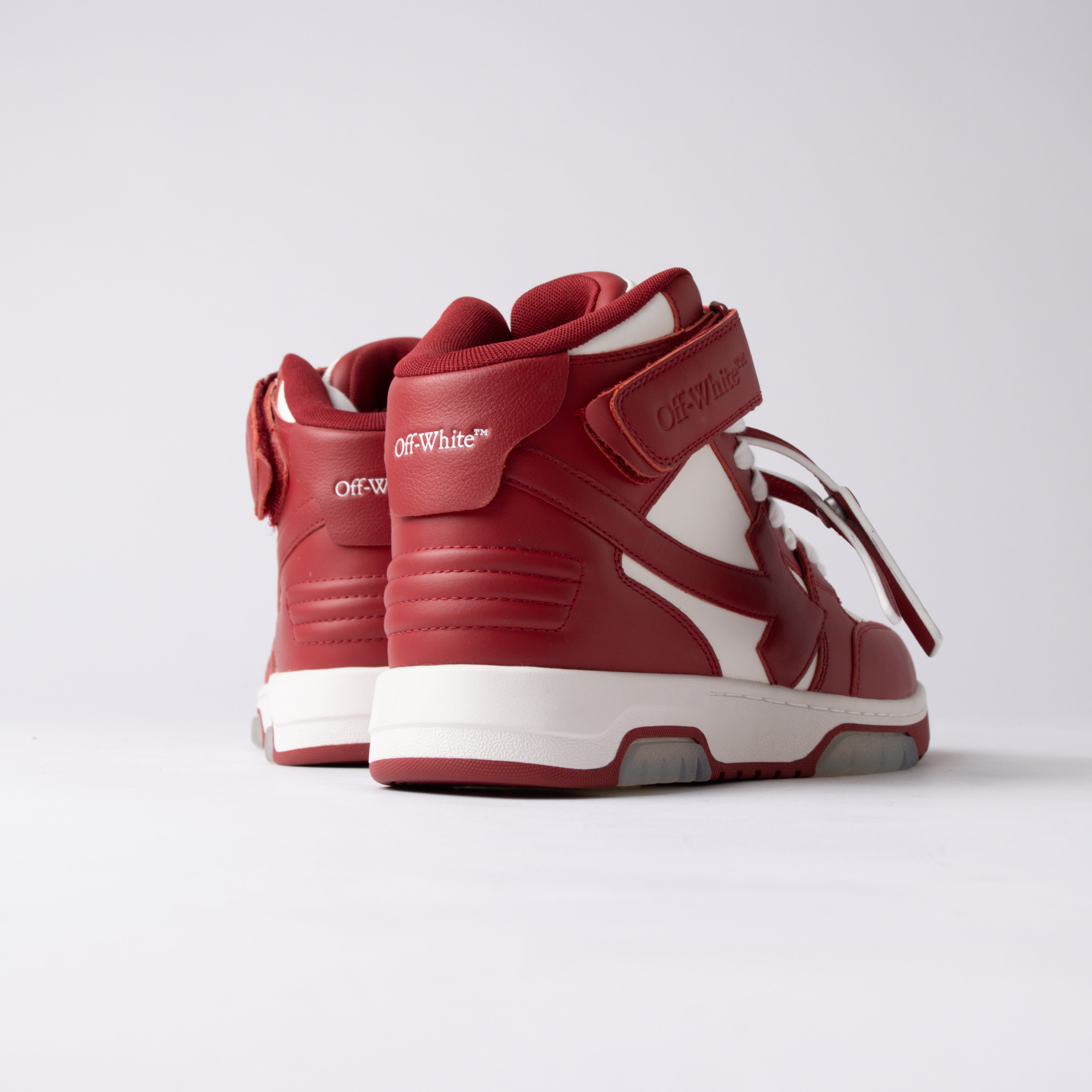 Off-White Out Of Office “OOO” Mid – Red/White
