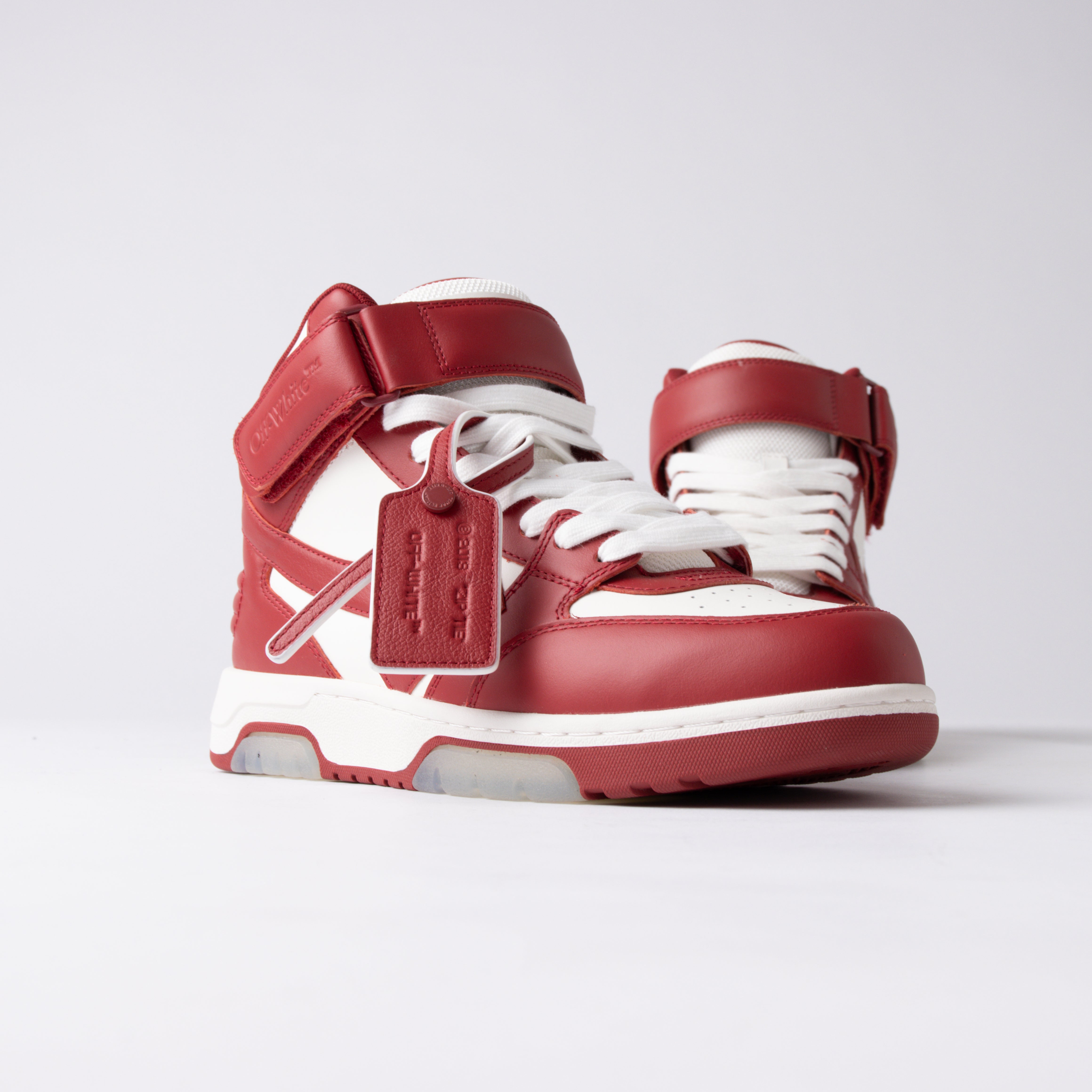 Off-White Out Of Office “OOO” Mid – Red/White
