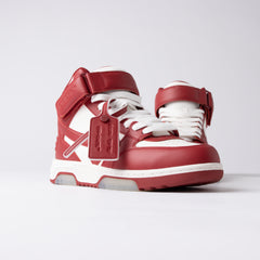 Off-White Out Of Office “OOO” Mid – Red/White