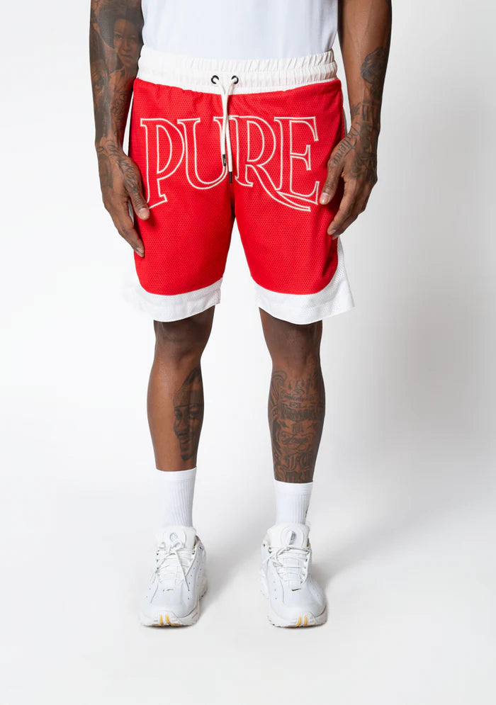 Knockout Red Shorts