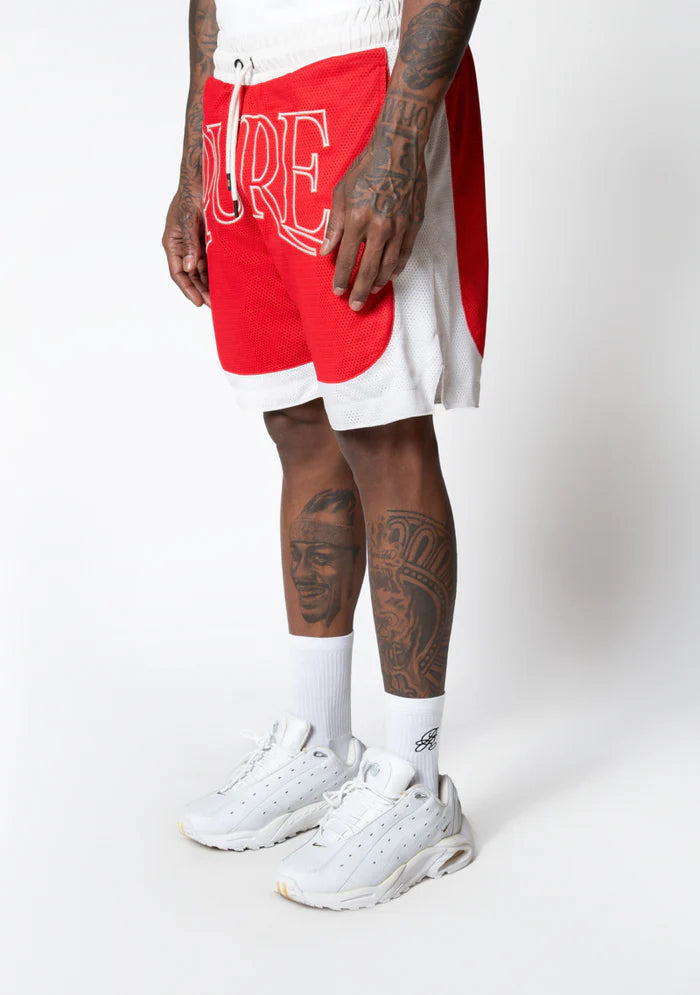 Knockout Red Shorts