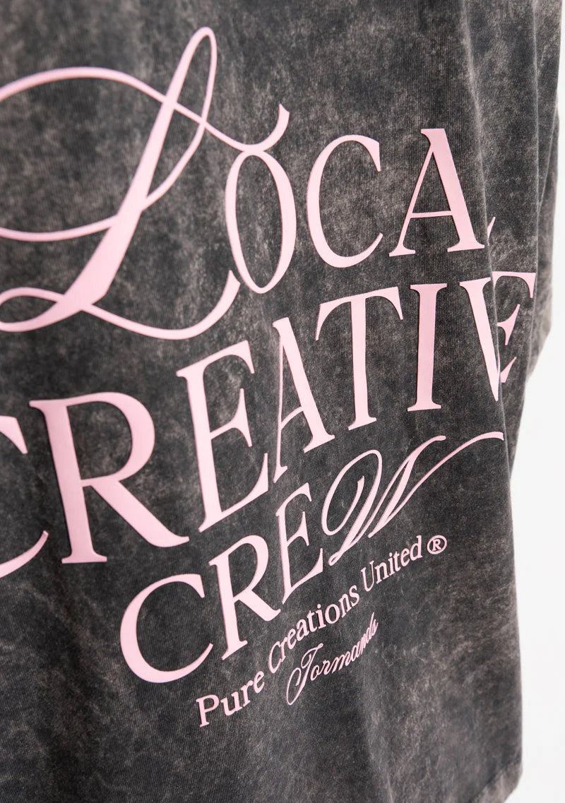 Camiseta Local Creative Crew Black